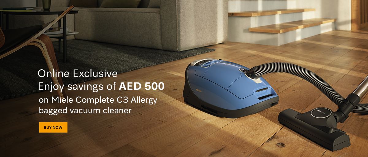 Save AED 500 on Miele Vacuum Cleaner
