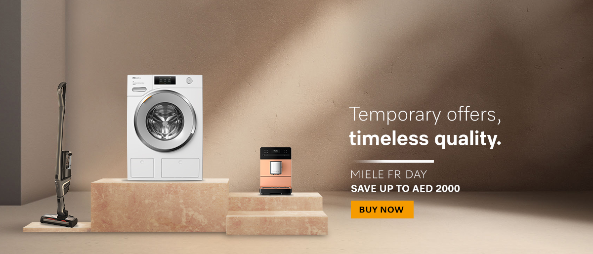 Save up to AED 200 with Miele Friday Promotions!