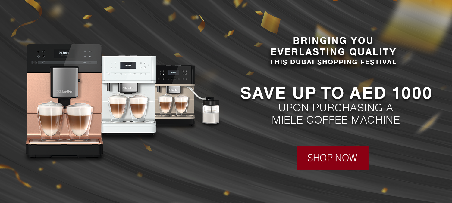 Save up to AED 1000 on Miele countertop coffee machine