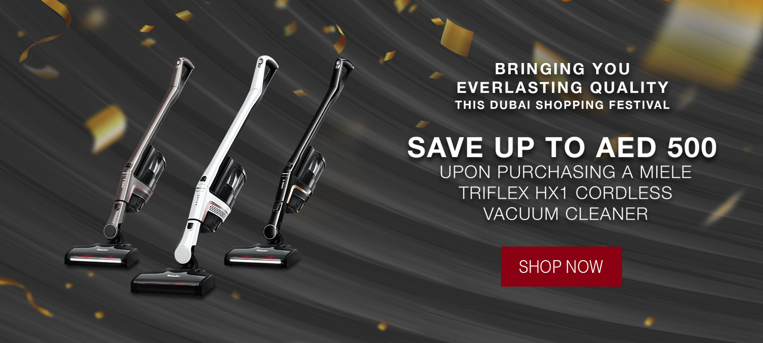 Save up to AED 500 on a cordless stick vacuum cleaner